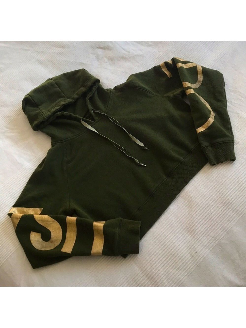 USA Pro Oversized Long Sleeve Cropped Hoodie Small